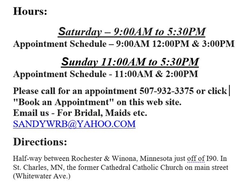 The White Rose Bridal and Formal Wear